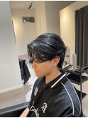 毛流れセンターパート