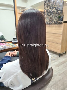 縮毛矯正/髪質改善/ストレート