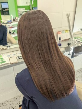 エニフォーイーストハム(Eni for eastham) 透明感カラー/ブラウンベージュ/ストレートロング