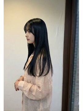 ヘアサロン ミロ(Hair Salon MIRO) 前髪カット/ブルーブラック/韓国ヘア/レイヤーカット