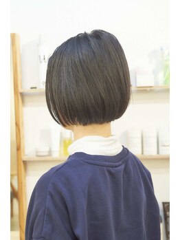 ミコ 珈琲と髪の写真/乾かすだけで決まる再現性・持ちが良いカットでストレスフリー！梅ヶ丘駅近でお手入れしやすい毎日を◎
