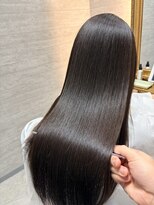 プリモア サロン ハナレ 綾瀬(primoA salon HANARE) 綾瀬/髪質改善/柔らかくしなやかな質感/自然なストレート