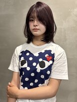ニディ(Nide)&nbsp;エフェクトブリーチ｜パープルピンクカラー｜1ブリーチ｜西宮