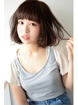 ノイン(noine)&nbsp;[noine : saito] タッセルピアス＆ショートボブ