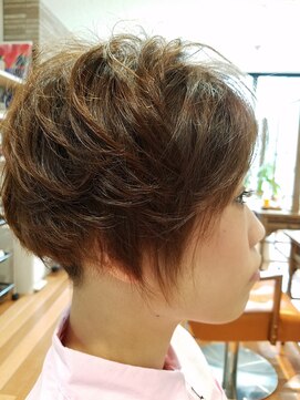 ルッカランス 王子店(Lucca Lance) ルッカランス　[坂東]　クセ毛を活かした立体キュートショート