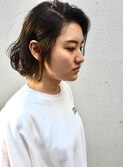 アンニュイなボブスタイル