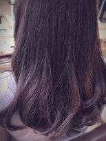 ヘアー バイ ミーズ(hair by Mii’s) purple pink/グラデーション