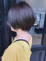 ミジョレ(MIJYORE)&nbsp;ショートボブ×カーキアッシュ