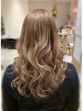 媛(en) 大人可愛いミルクティーベージュ