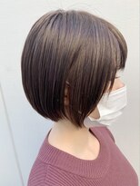 ルーファス 恵比寿 渋谷(Ruufus)&nbsp;極細ハイライトショートボブ【Ruufus恵比寿渋谷】31519