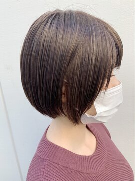 ルーファス 恵比寿 渋谷(Ruufus) 極細ハイライトショートボブ【Ruufus恵比寿渋谷】31519