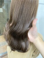 シェノン 梅田(CHAINON)&nbsp;小顔カット×ミルクティーベージュ