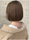 ナチュラルボブ/ニュアンスカラー/ことりベージュ