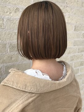 トップヘアーラウンジ 知立(TOP HAIR Lounge) ナチュラルボブ/ニュアンスカラー/ことりベージュ