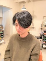 アンティコ(Antico)&nbsp;マッシュミディアムニ流行ニュアンスパーマモテ髪ツーブロック