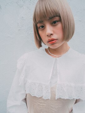 ヘアアンドリラクゼーション シャッセ(Hair&Relaxation SASE) 内巻きワンレンボブ