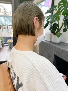 ネルケ 立川(nelke) khaki×bob