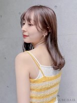 オーブ ヘアー ラフ 上大岡店(AUBE HAIR laff) 20代・30代_抜け感ミディアム