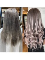 アンク クロス 関内店&nbsp;エクステシルバーハイライト