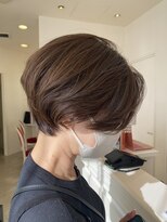 ラシェンテ リセ 西宮北口(La Sente Lycee) 10代20代30代40代オススメスタイル小顔マニッシュショートボブ