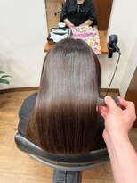 ヘアーパラディ hair paradis&nbsp;シルバーブラウン_酸性ストレート