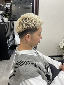 テティス(TETISS) ハイトーンフェードスタイル