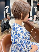 スリー(Th:ree)&nbsp;大人可愛い20代30代40代丸みショートボブ◎