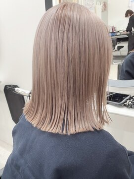 ヒビヲ(HIBIO) ハイトーンカラーミルクティーベージュカラーケアブリーチカラー