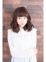 ステージ(STAGE) 大人かわいい/レイヤーロング/グレーベージュ/前髪パーマ/幡ヶ谷