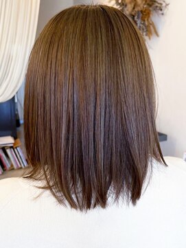 レポヘアー(Repos hair) 20代30代40代大人可愛い髪質改善カラーナチュラルボブ透明感