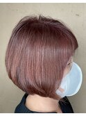 丸ボブ☆ナチュラルブラウン