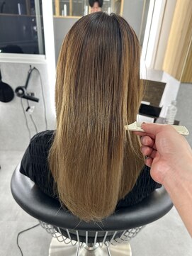 フリーラ 横浜(freera) 髪質改善サラサラプレミアム大人ガーリー韓国ロングAライン