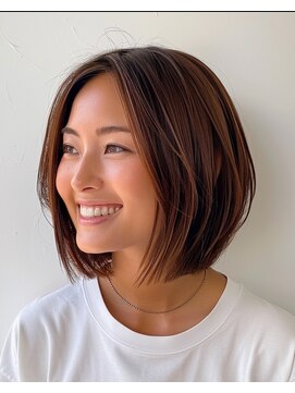 ルシードスタイル アウラ 松戸市五香(LUCIDO STYLE Aura) ショートスタイル【松戸・五香・白髪染め・カラー・髪質改善】