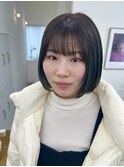 コンパクトボブヘア
