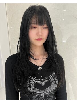 レーヴバイフィガロ(REVE by FIGARO) ハイライトカラーミルクティーベージュケアブリーチダブルカラー