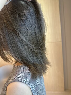 シダミノオ(sida MINOH) 【sida 池村】20代30代40代オリーブグレージュミディアム