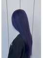 ヘアーサロン リアン 鴻巣店(hair salon Rien)&nbsp;ブリーチ1回でできるBluelavender色落ちも楽しめる寒色系カラー