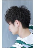 束感マッシュソフトツーブロック刈り上げソフトスパイラル