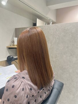 ニカ ボーテ(Nika beaute) 髪質改善カラー☆シルキーブラウン