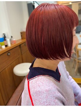 コンパス(COMPASS) レッドブラウンボブ