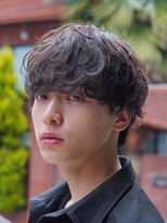 フィフスパーク(fifth PARK) 渋谷強めシャドウパーマスパイラルパーマメンズマッシュウルフ