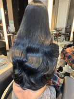 ダブル(W)&nbsp;黒染めカラー/艶髪/韓国レイヤー