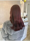 高発色ボルドーカラー