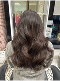 コテ巻き風パーマ/デジタルパーマ/ロングパーマ/前髪パーマ