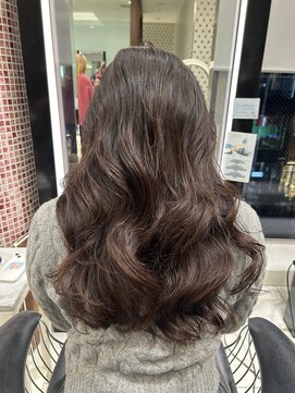 アピッシュ ギンザ(apish ginza) コテ巻き風パーマ/デジタルパーマ/ロングパーマ/前髪パーマ