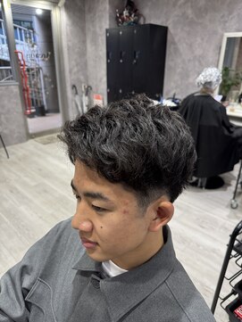 アルカナ(Arcana) ☆癖毛を活かしたアップバングショート☆