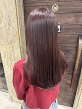 トリック(Trick) モーブピンク/ナチュラルストレート/髪質改善