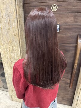 トリック(Trick) モーブピンク/ナチュラルストレート/髪質改善