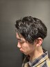 OPEN記念『メンズ限定』　カット+パーマ+トリートメント　￥14850→￥12100