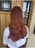 【夏color☆】オレンジブラウン